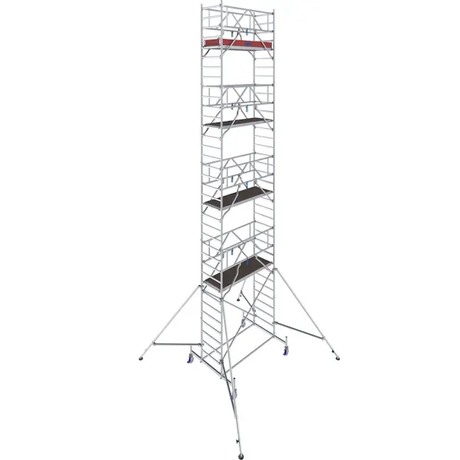 KRAUSE STABILO aluminijumska pokretna skela radna visina 10.40m 771087 KRAUSE STABILO aluminijumska pokretna skela radna visina 10.40m 771087